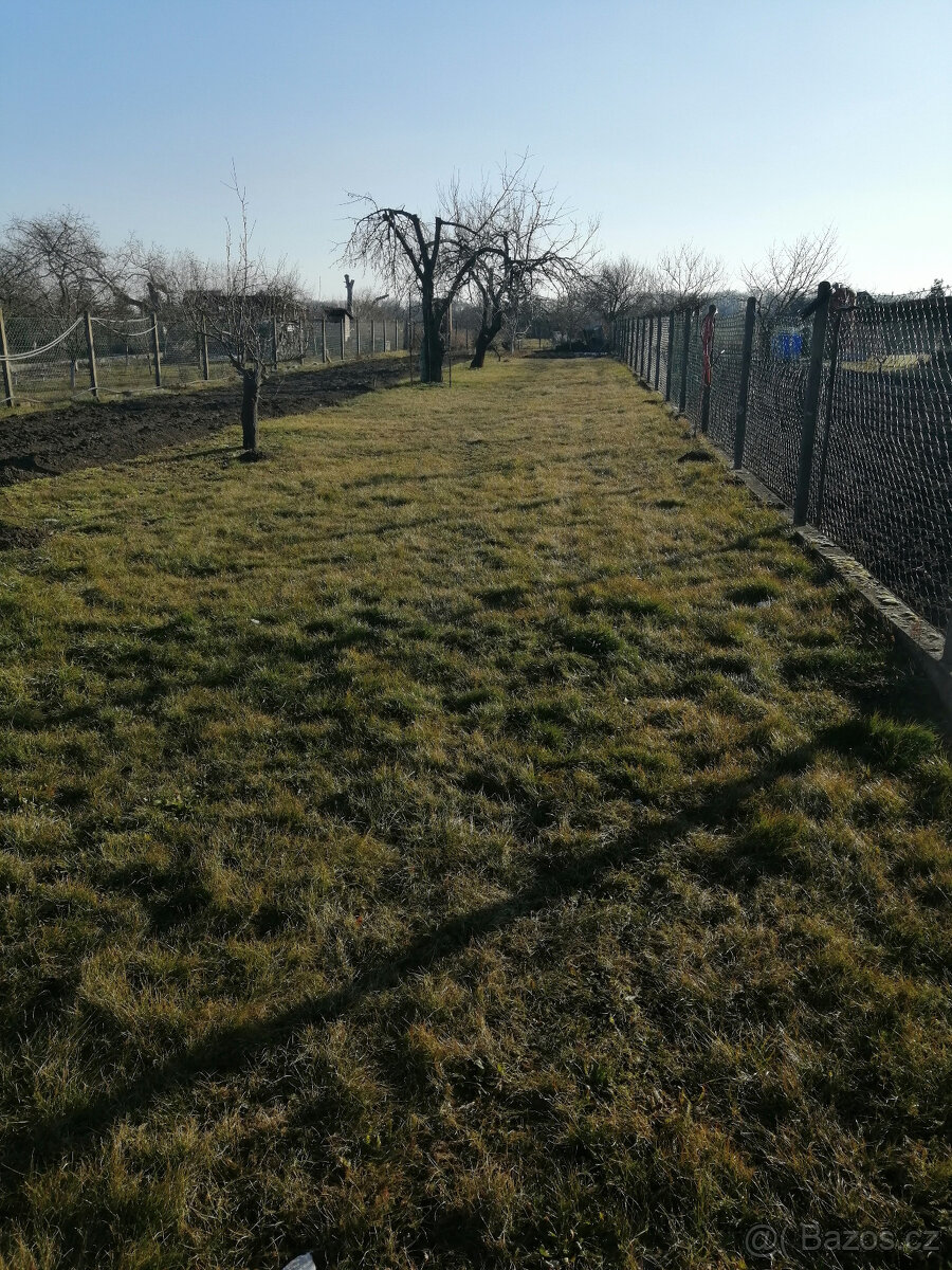 Zahrada se zděnou zahradní chatkou - 2