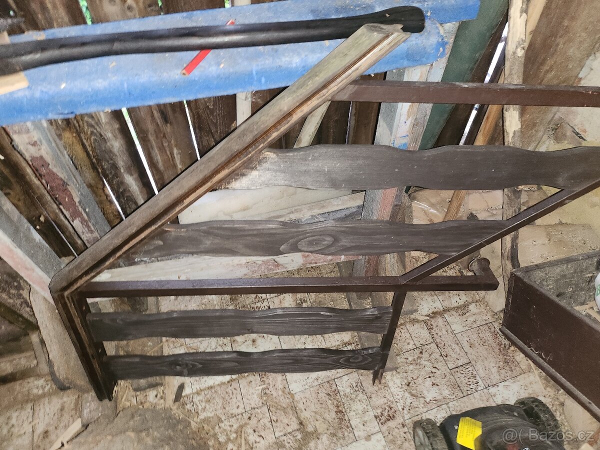 Schody k terase železné - 2