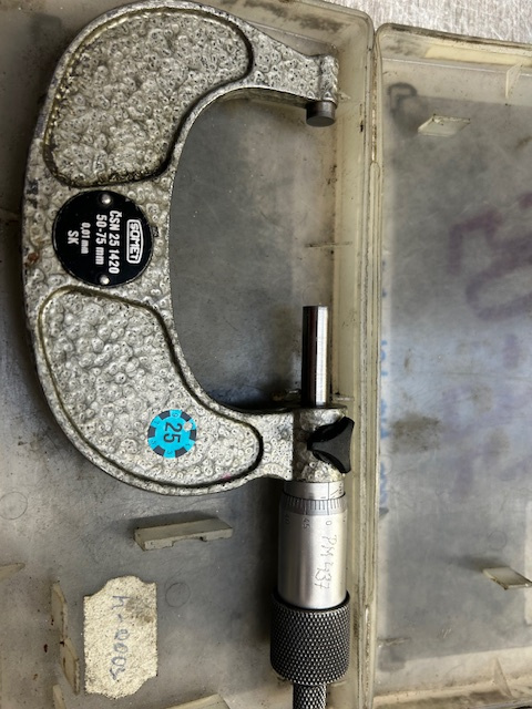 mikrometr 50-75mm - 2