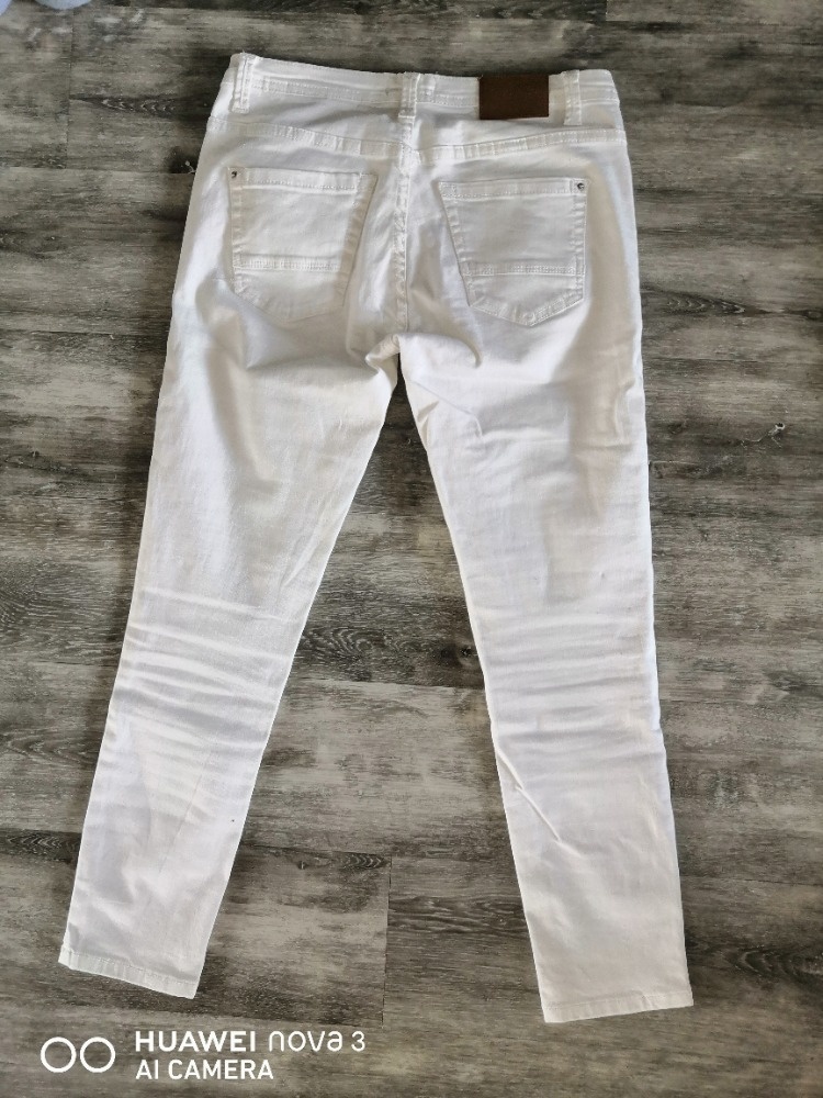 Bílé jeansy vel. XS - 2