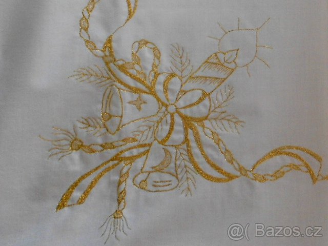 Vánoč. obrus - 85x85cm - 2