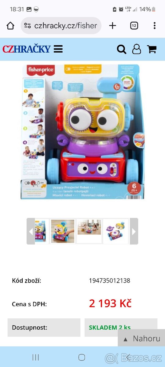 Robot Fisher Price - 2