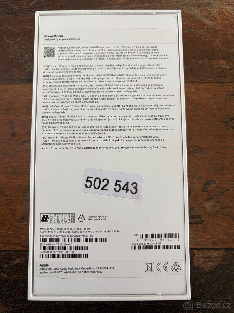 IPhone 15 plus, 128 GB - 2