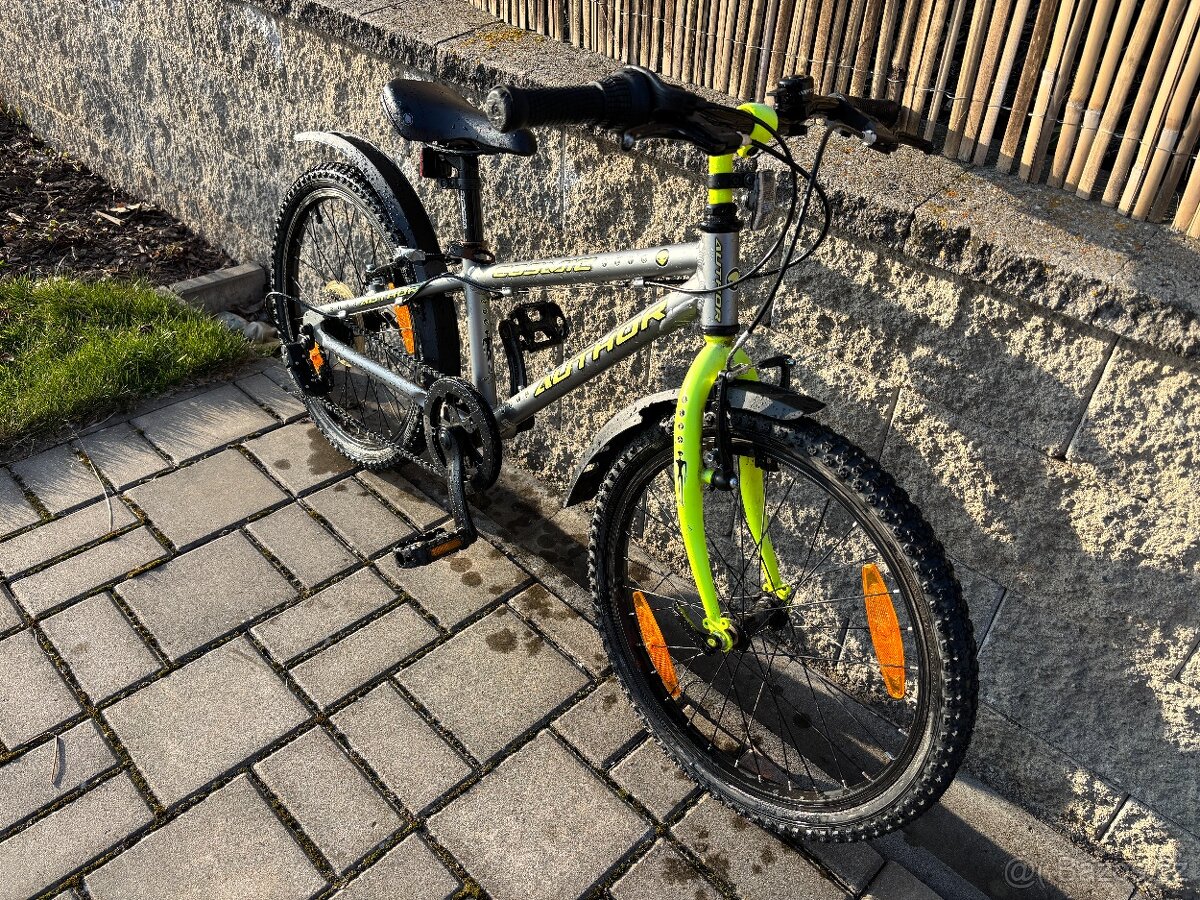 Dětské kolo Author Cosmic 20 zelené - 2