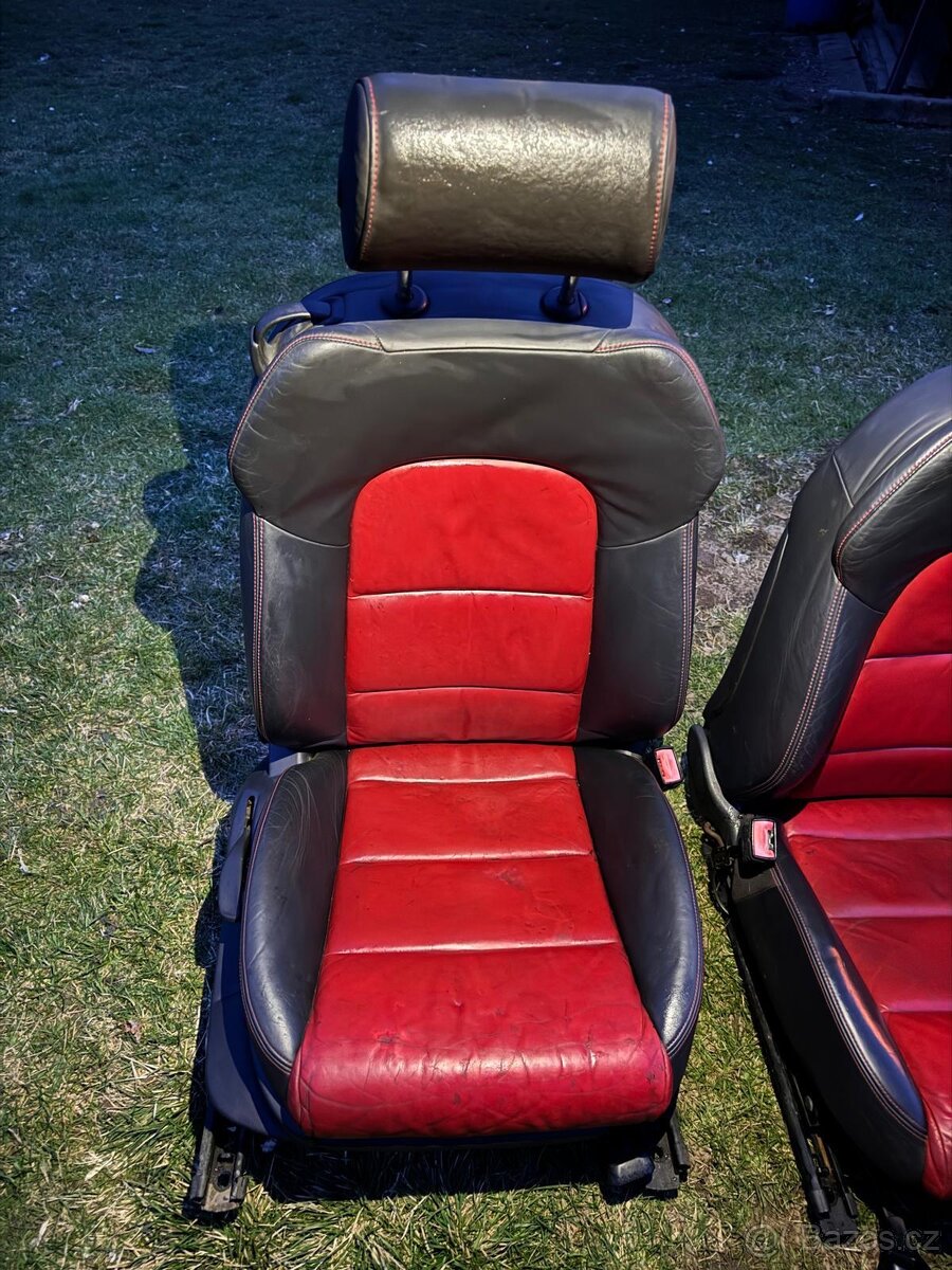 Kožené vyhřívané sedačky Audi S3 8P 3-dvéř - 2