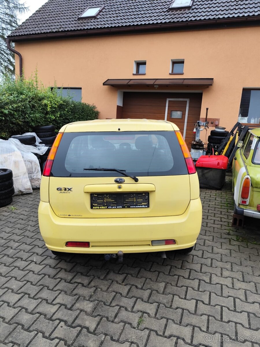 Subaru Jasty 1,3 G3X benzín - 2