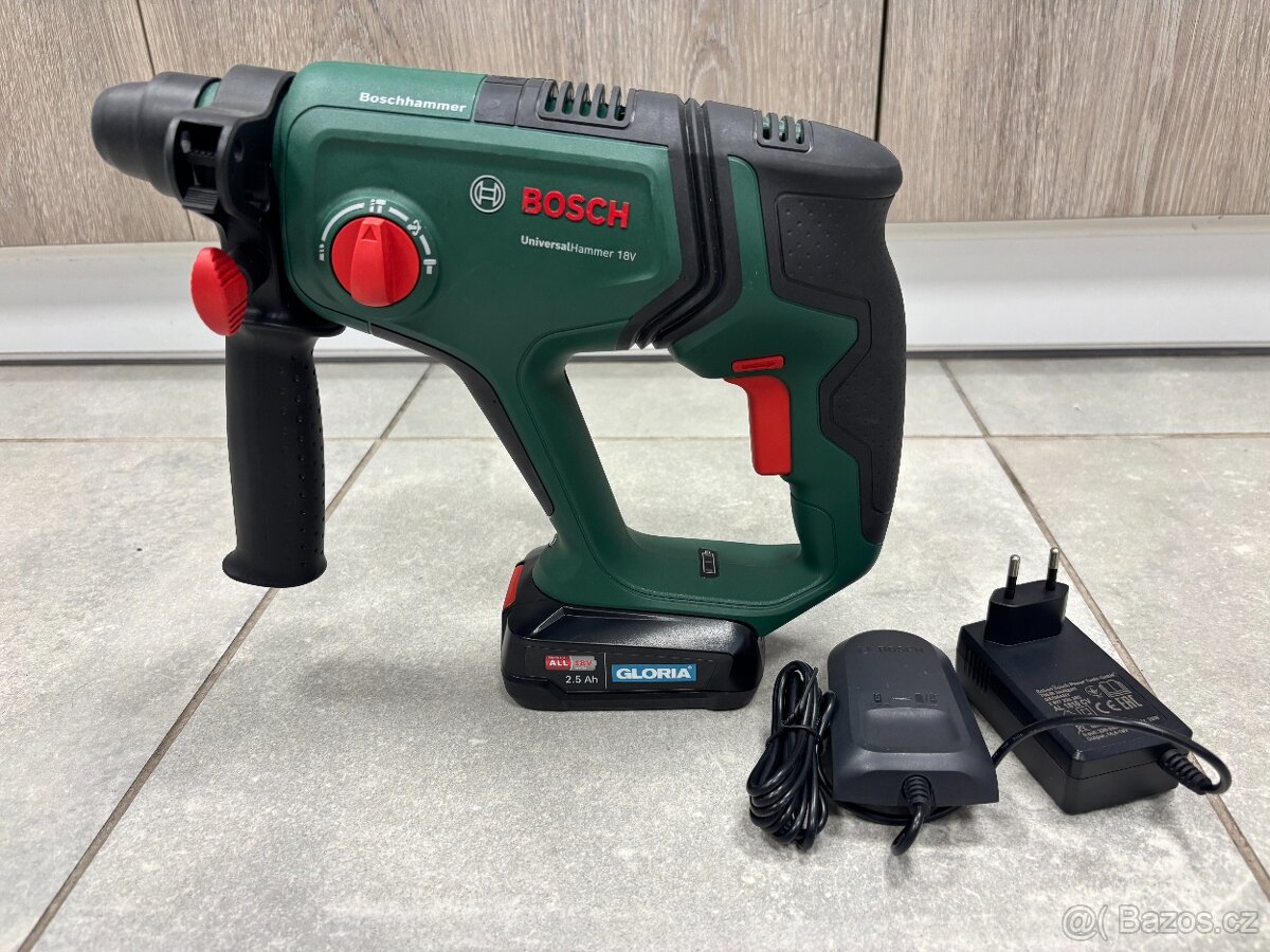 Aku vrtací kladivo Bosch UniversalHammer 18V - 2