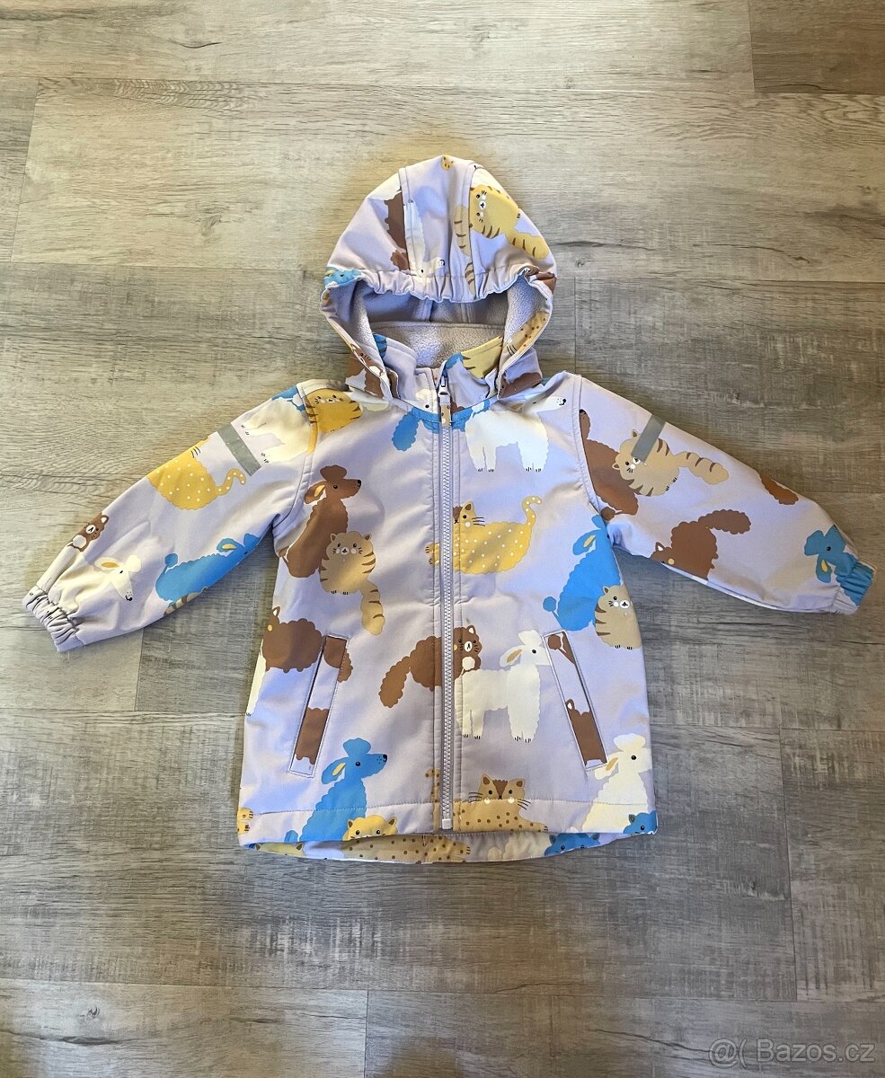 Softhellová bunda pejsci Lindex FIX - 2