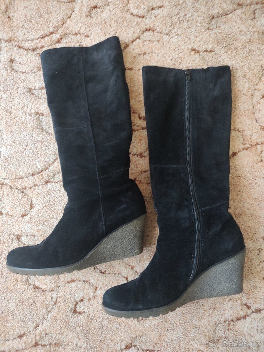 Kožené kozačky Gabor vel. 39 - 2