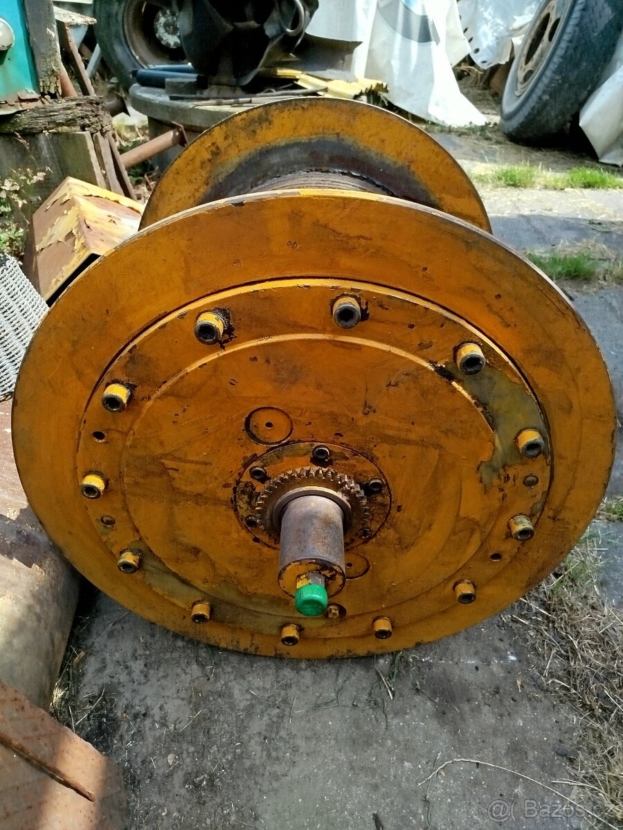 Autojeřáb AD 160 - naviják lana - 2