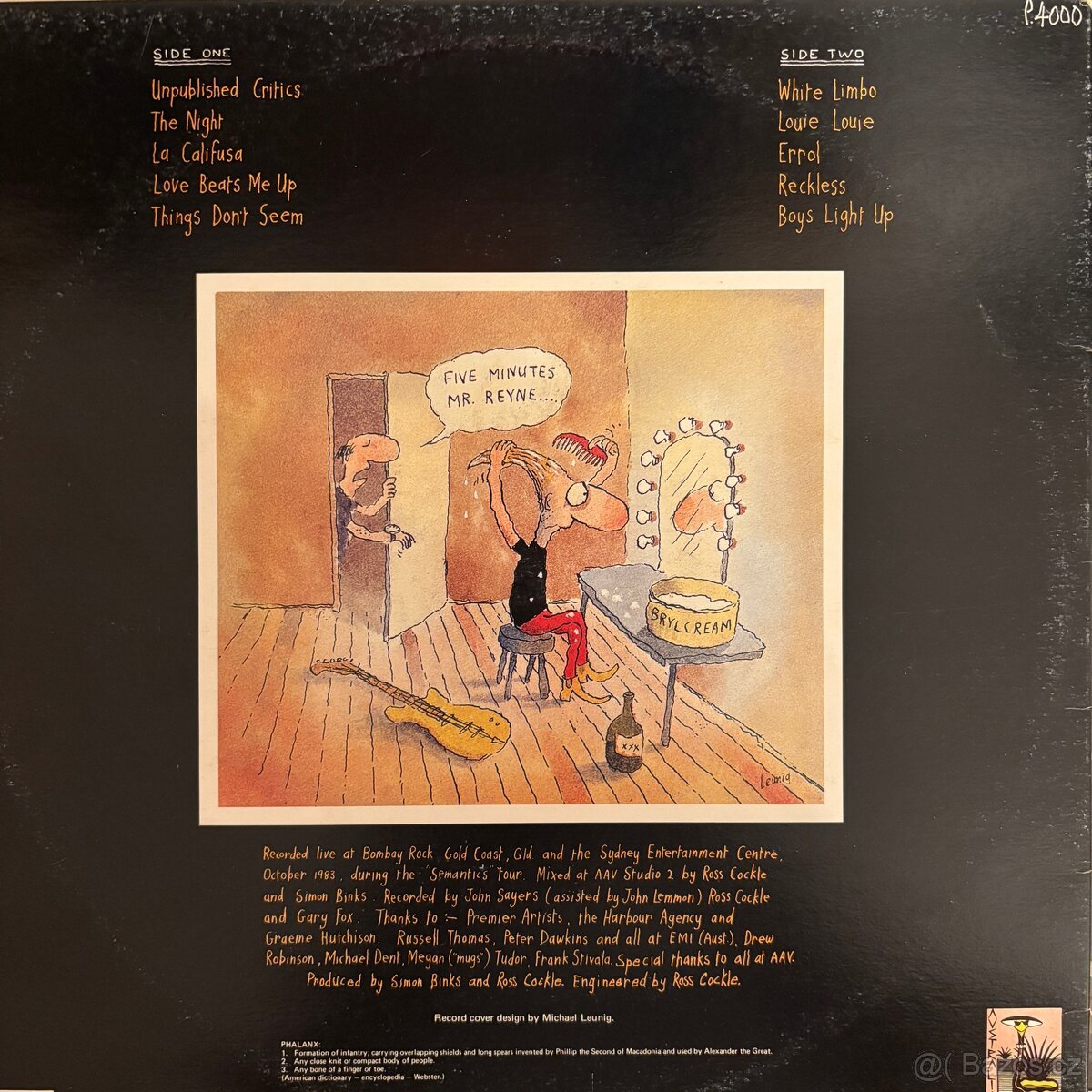 Australian Crawl - Phalanx - 2