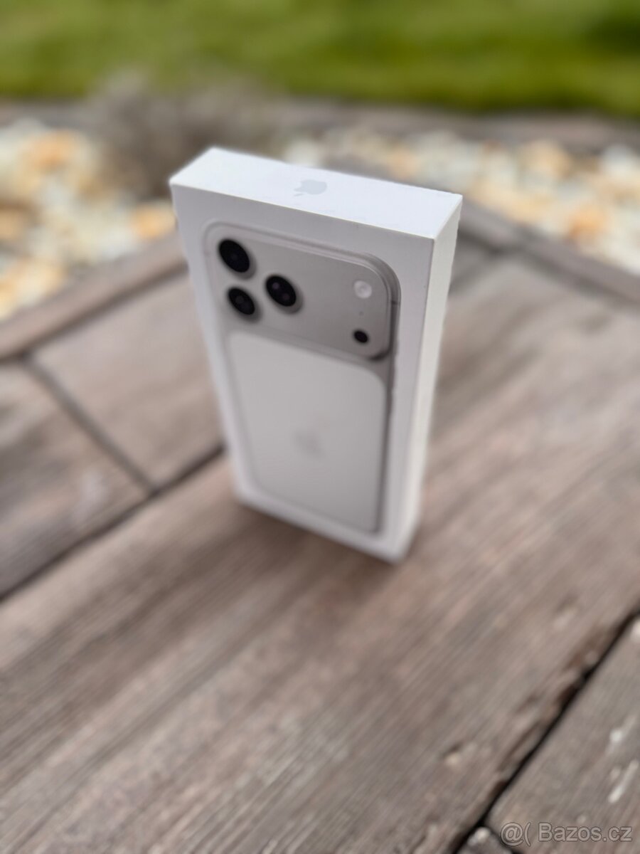 Nový, nerozbalený Apple iPhone 17 Pro Max, 256GB, silver - 2