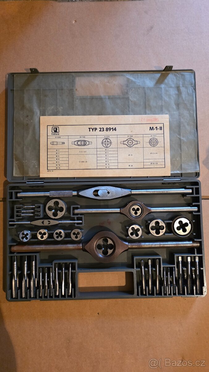 Závitníkove sady NAREX - 2