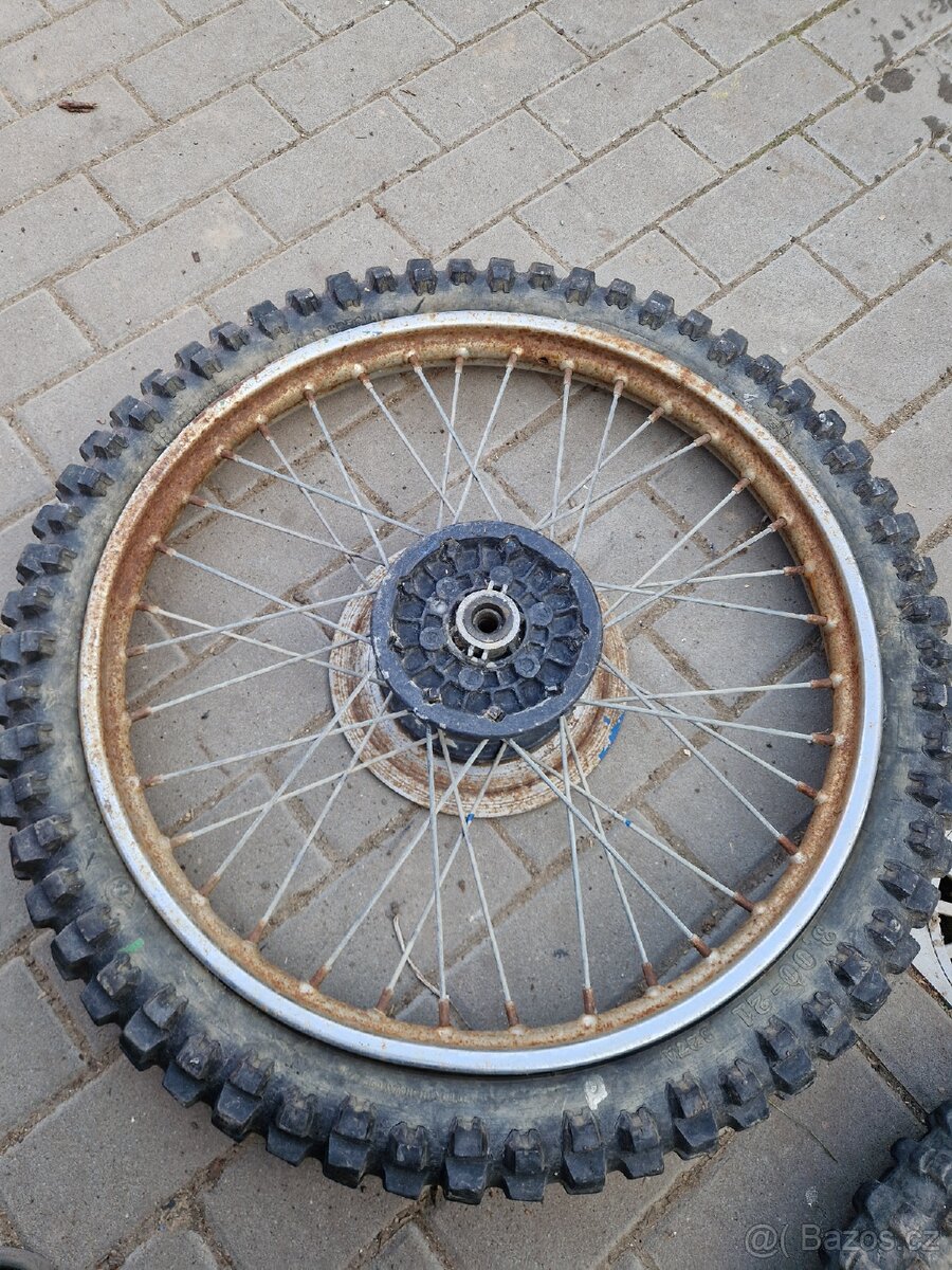 Přední ráfek Yamaha dt 125 lc2 - 2