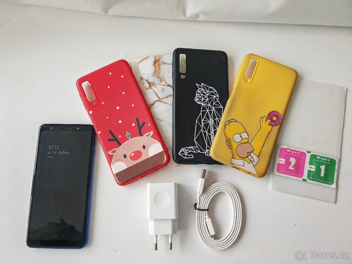 Samsung A7 Modrý - 2