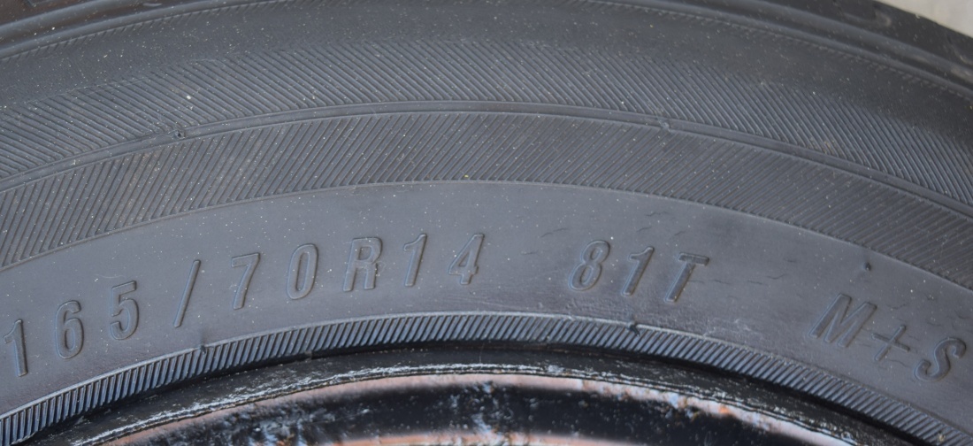 disk R14 s pneu 165/70 M+S - 2