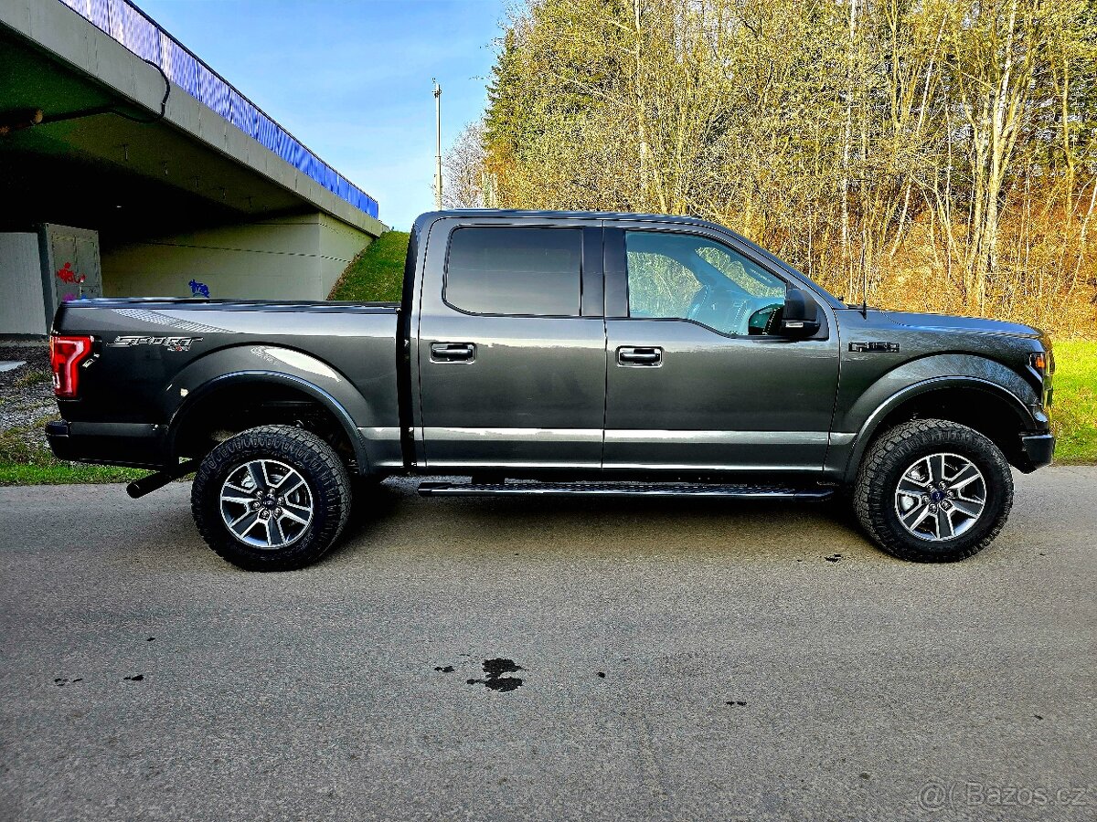 Ford F-150, SPORT 4X4,ČEŠTINA, odpočet DPH