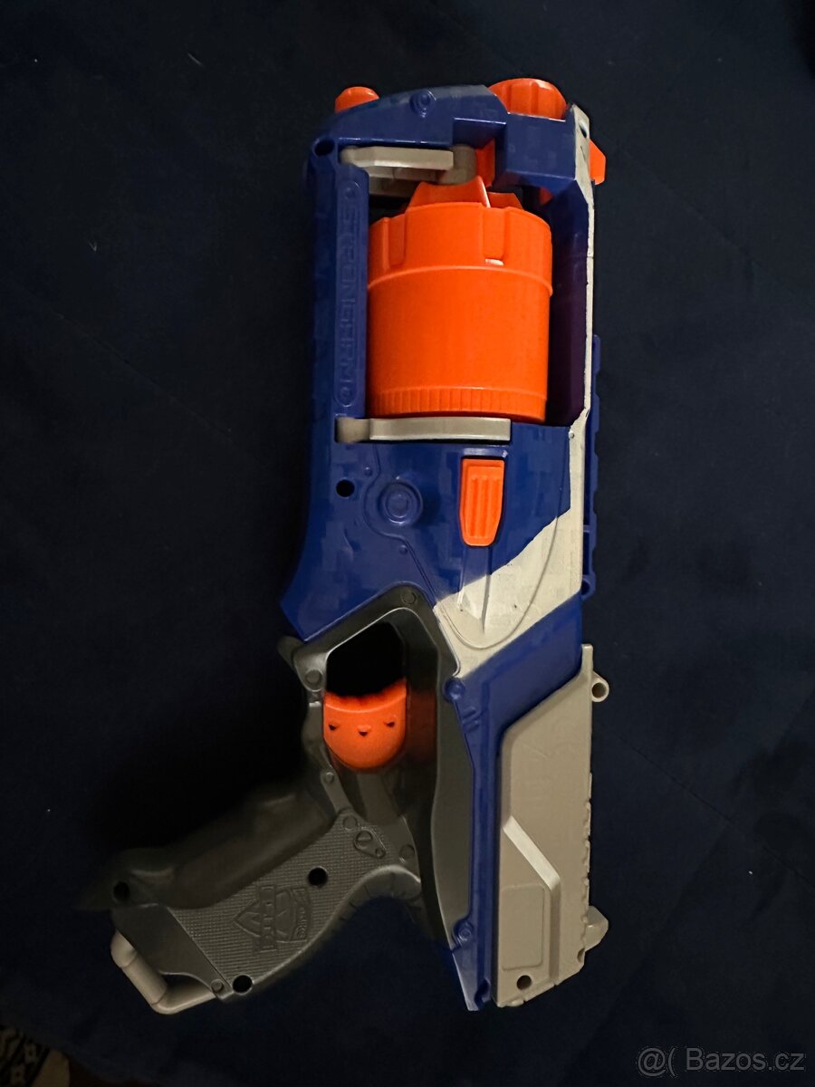 NERF N‑STRIKE ELITE STRONGARM — lehce použitá, plně funkční - 2