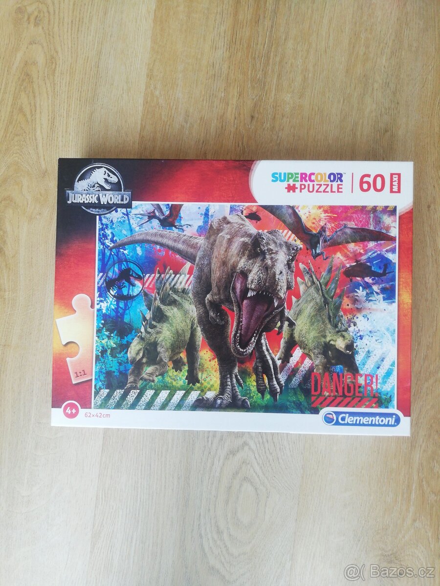 puzzle jurdský park a tlapkova patrola - 2