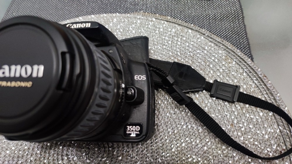 Digitální zrcadlovka Canon EOS 350D+2x objektiv+filtry Agfa - 2