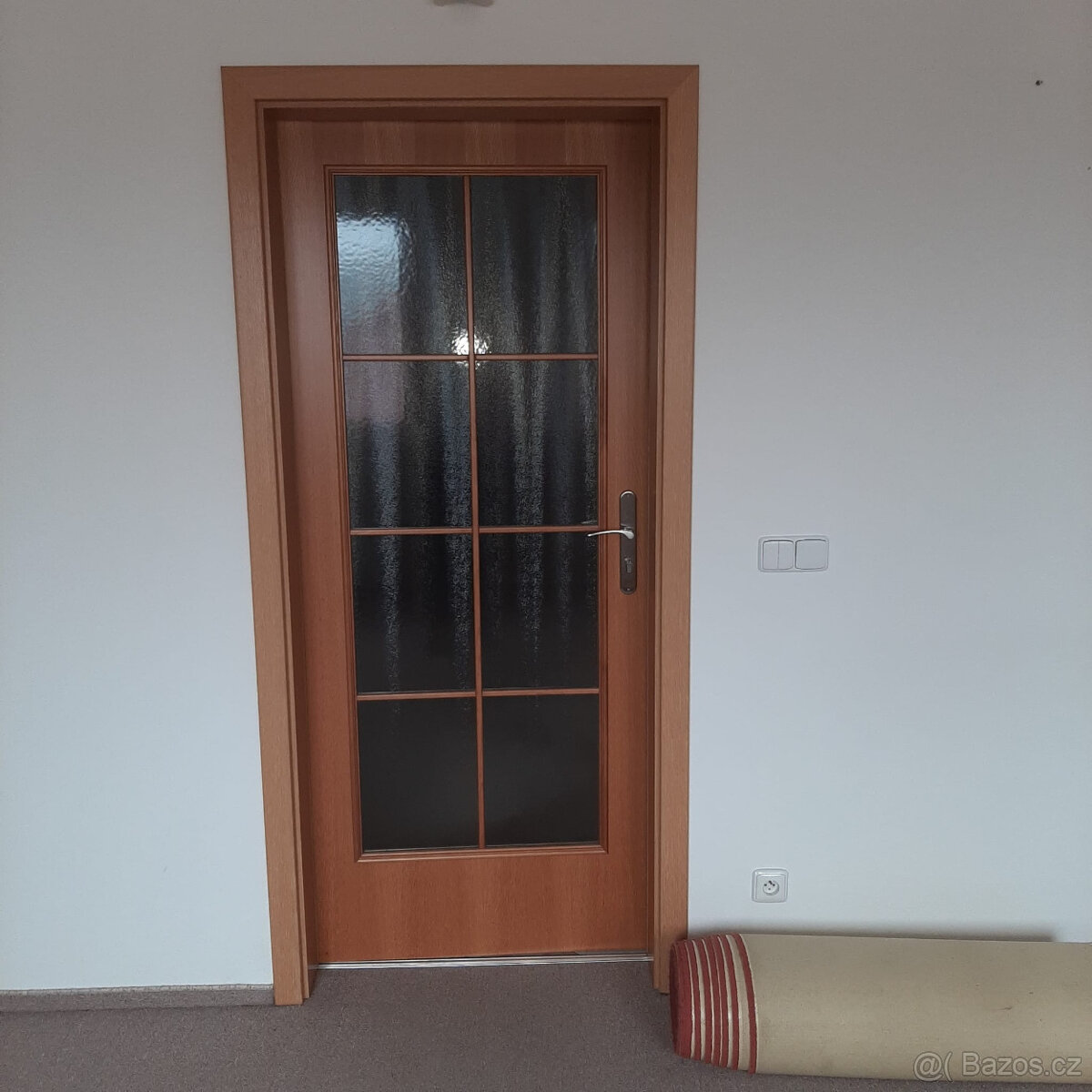 Dveře Sapeli, plné, prosklené - 2