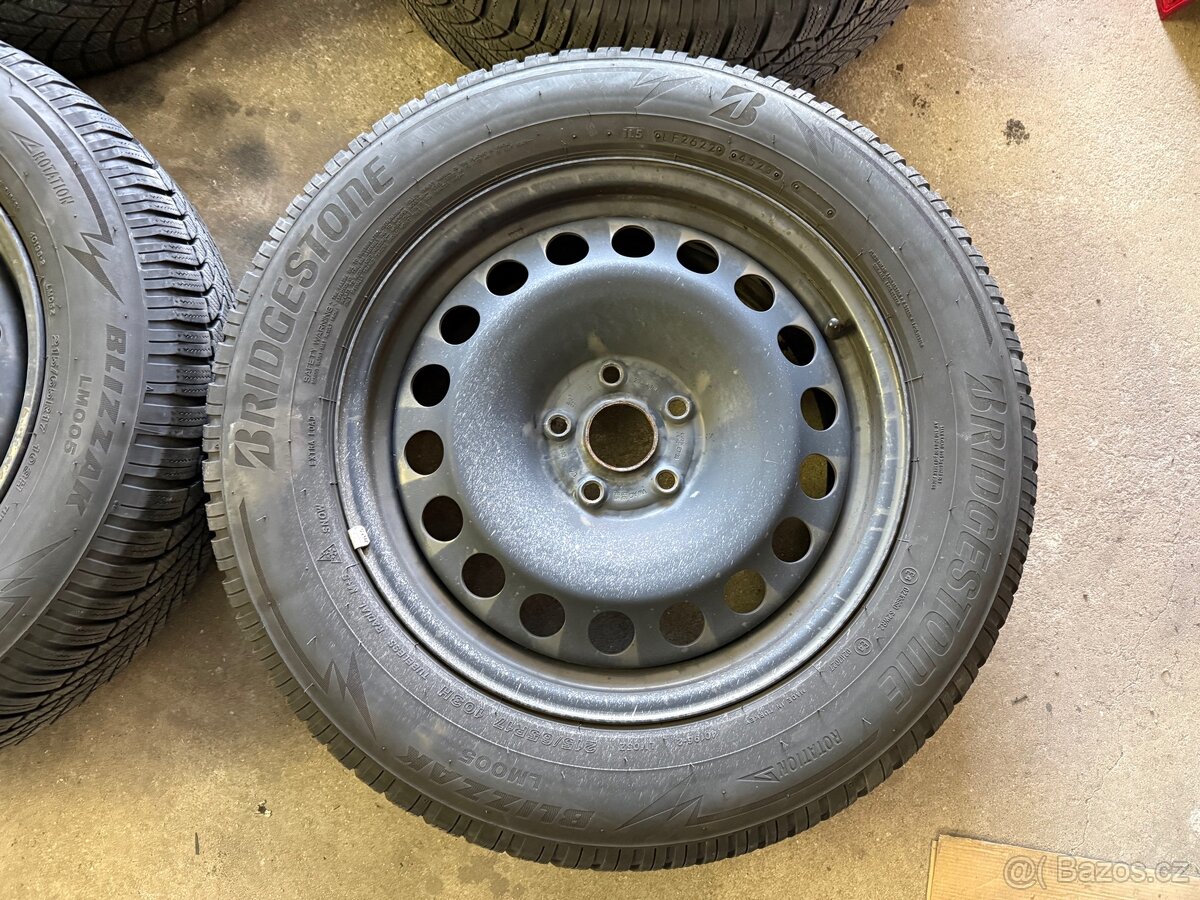 Originální plechové disky Škoda Kodiaq 5x112 R17 - 2