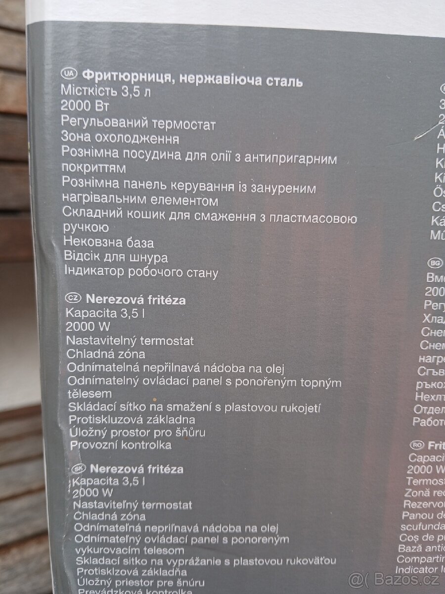 Nové nepoužívaná fritéza Tarrington House - 2