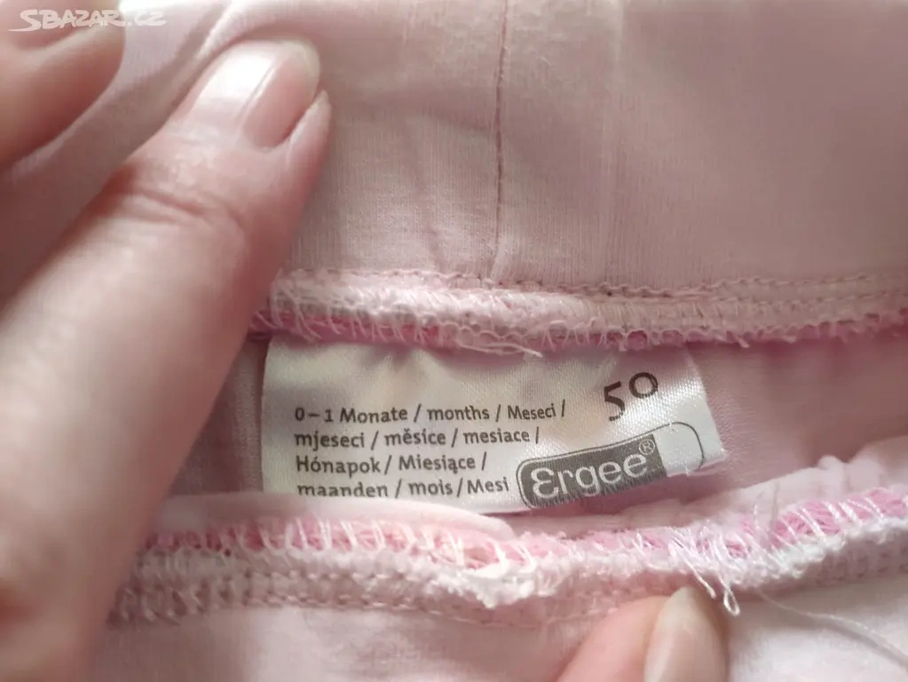 Novorozenec set čelenka + legíny na focení - NOVÉ - 2