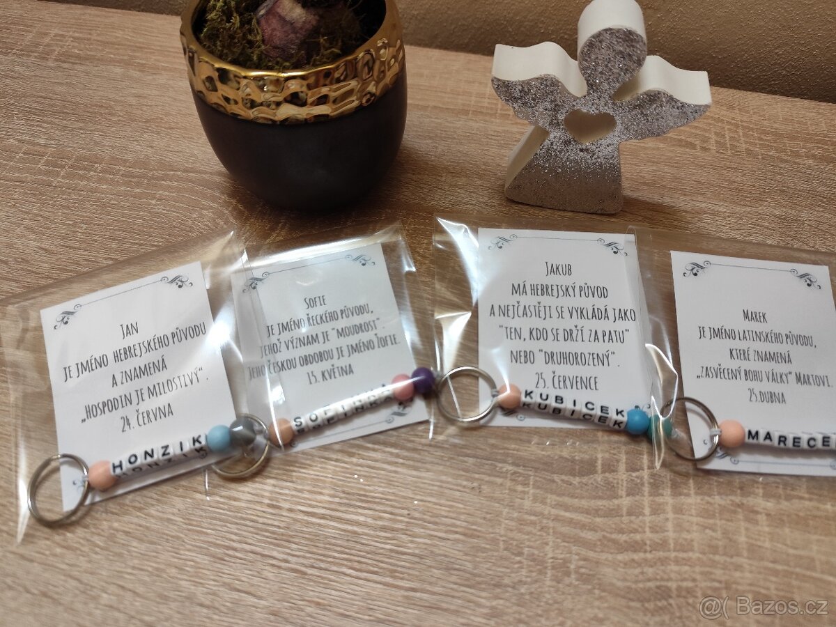 Klíčenky se jménem - 2