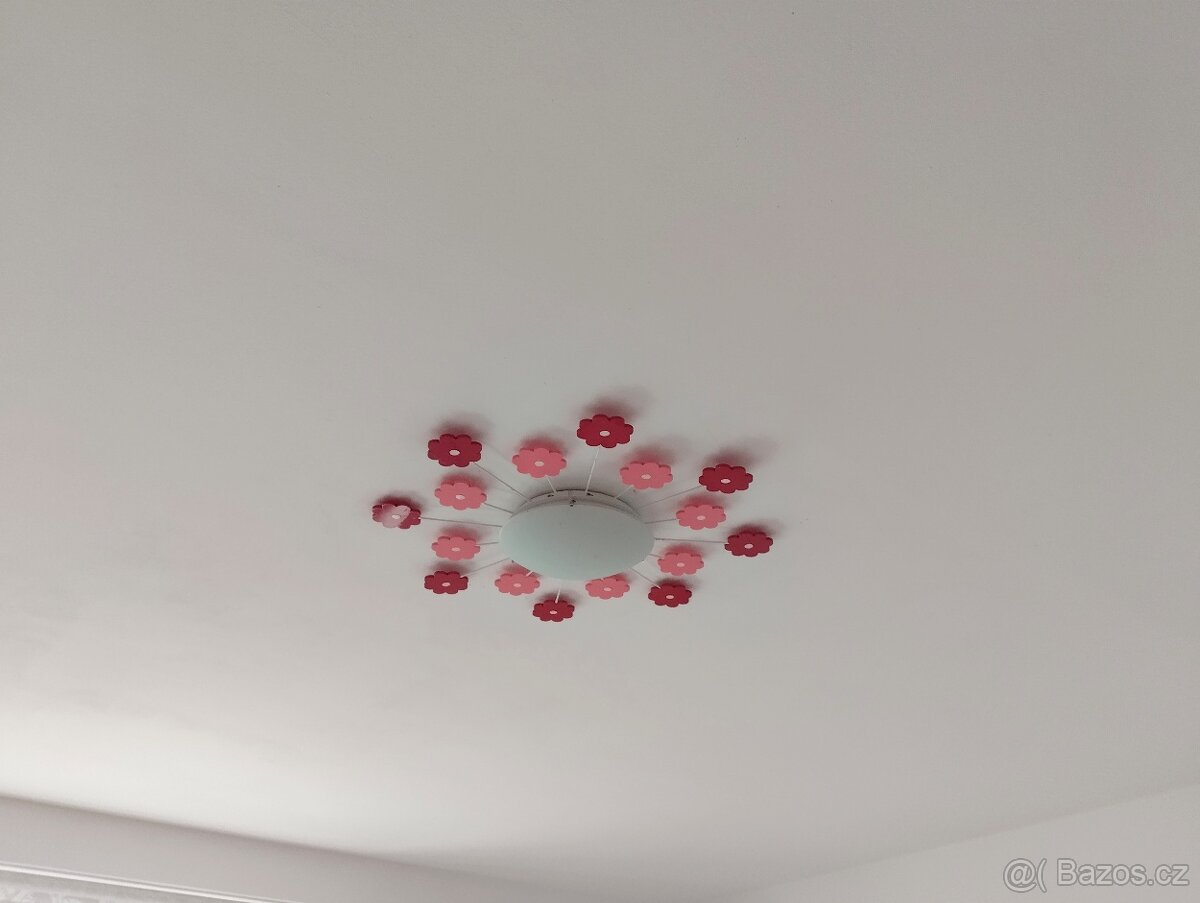 Dětské stropní svítidlo s kytičkama - 2