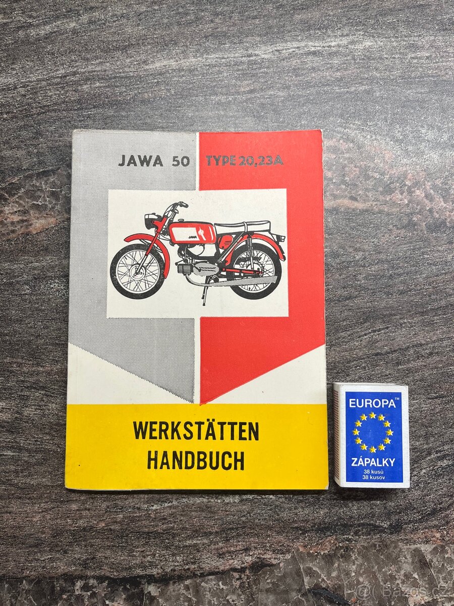 Katalog v Němčině Jawa pionýr/mustang - 2