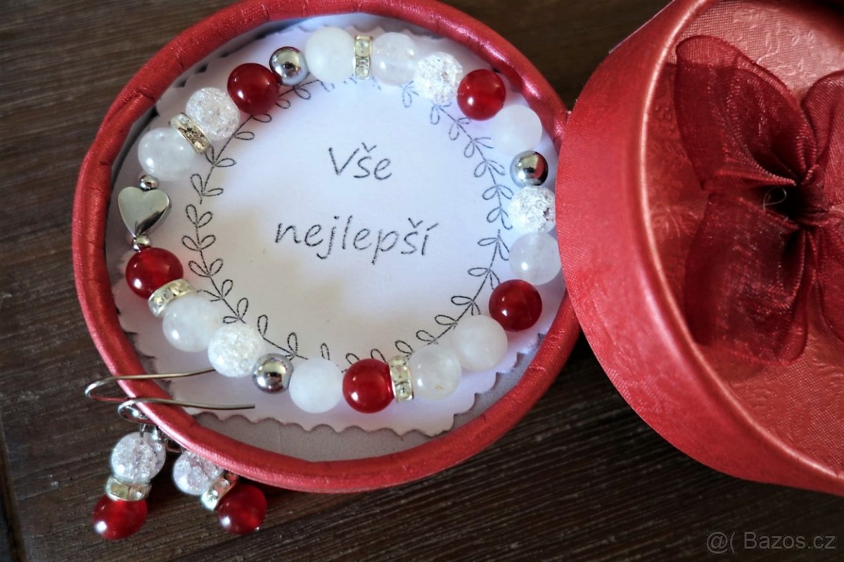 Minerální náramek náramky z minerálů a polodrahokamů - 2