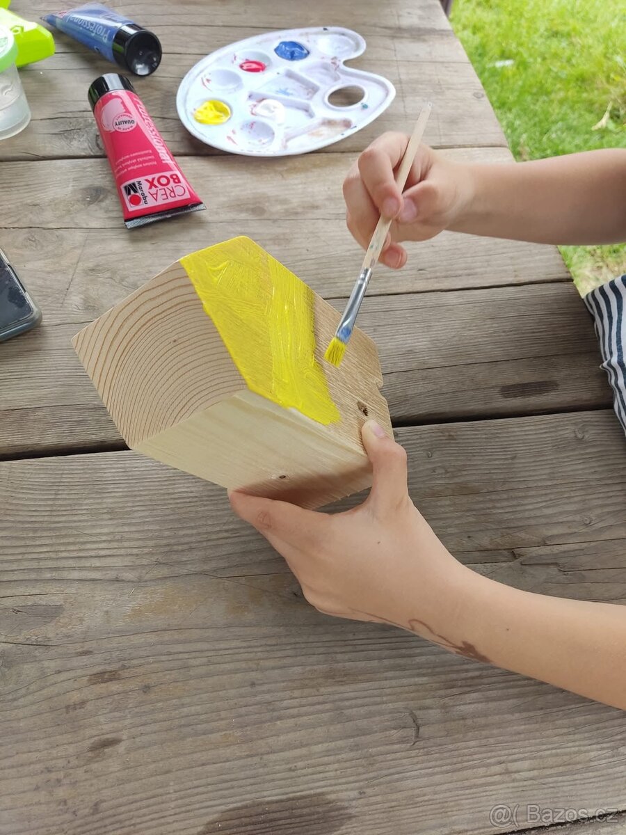 Dřevěné domečky na dotvoření - 2