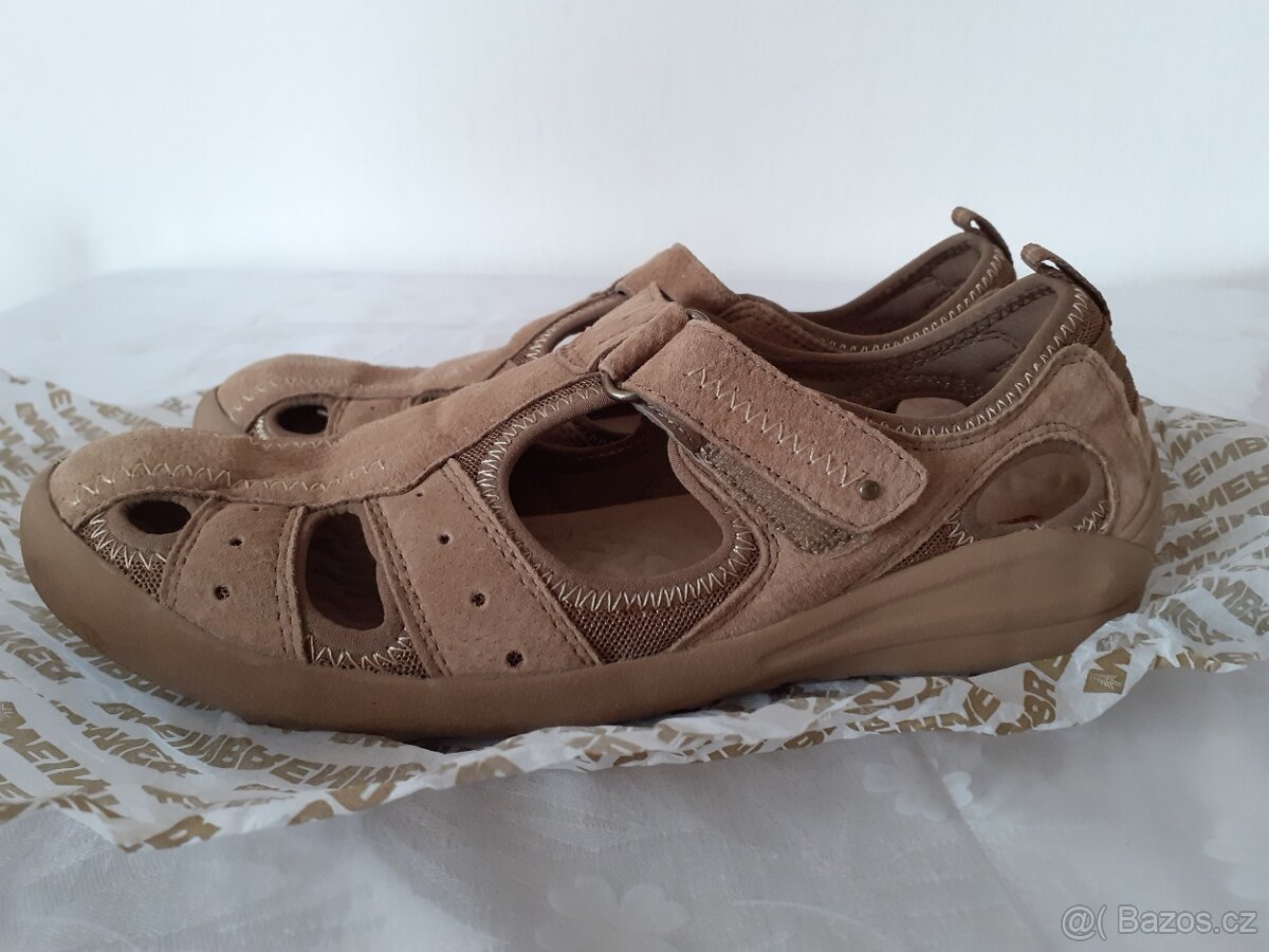 Dámské kožené sandály Weinbrenner vel. 40 - 2