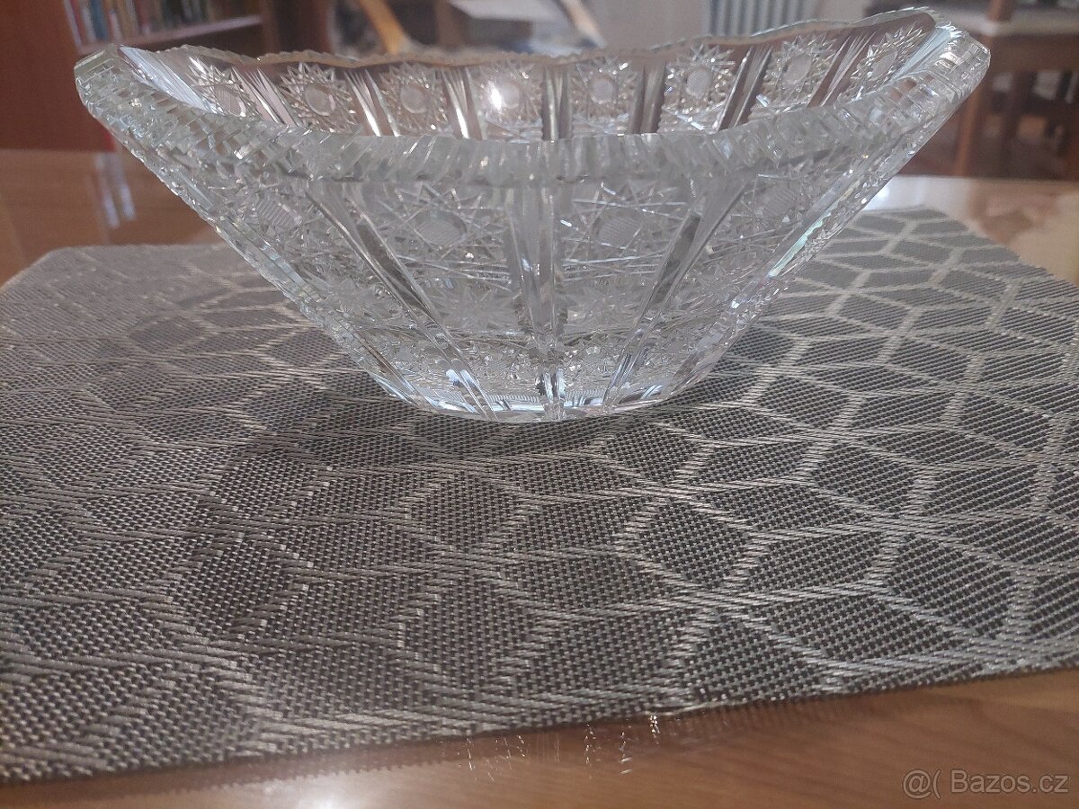 Velká mísa - křišťál - 2