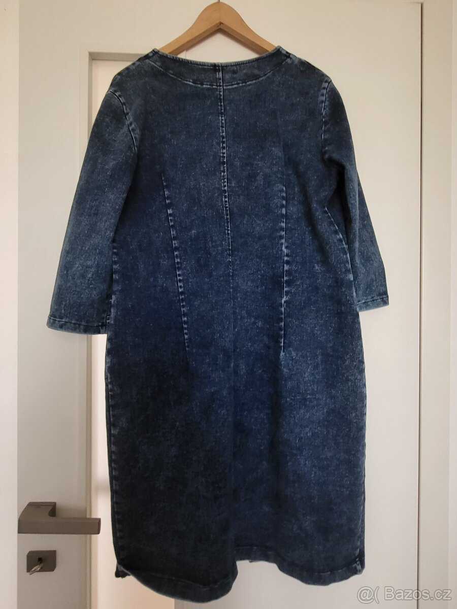 Riflové šaty vel. 44 - 2