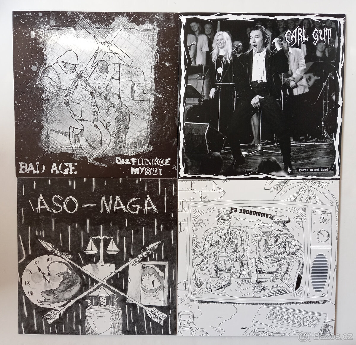 Punk, hardcore, crust, metal, grindcore dbea 7"EP desky nové - 2