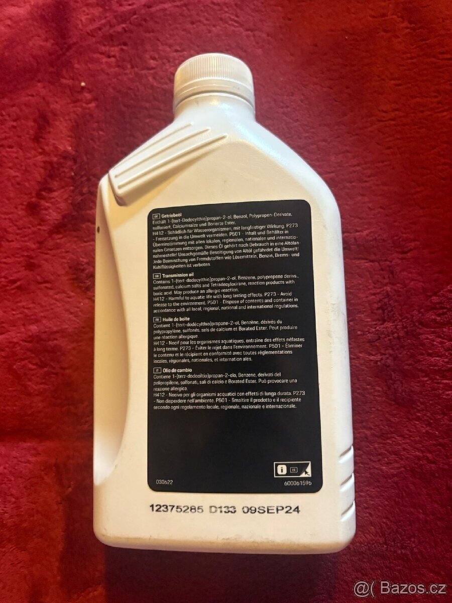 Originální olej Porsche 00004330563 - 2