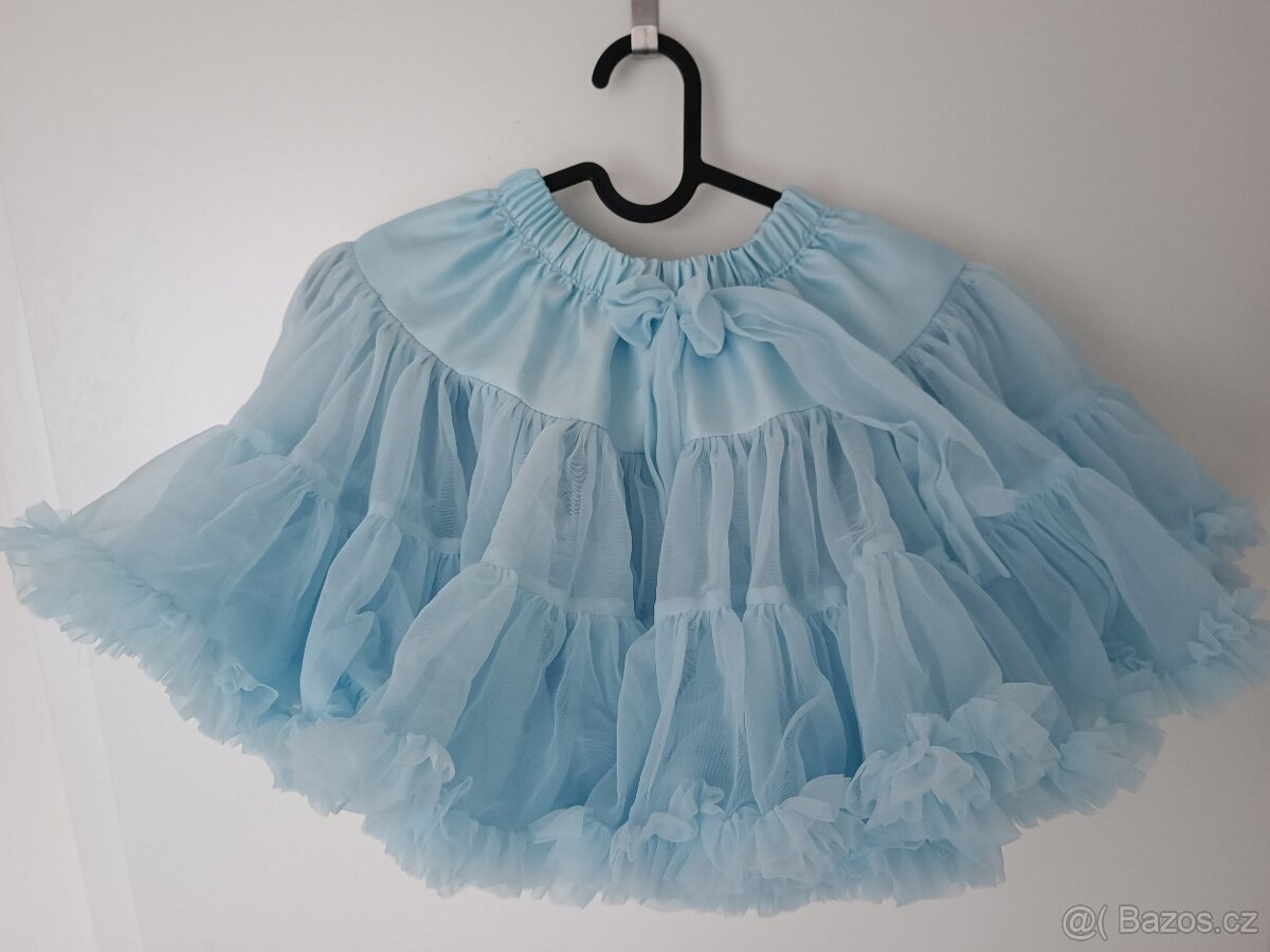 Dívčí Tutu sukně světle modrá - 2