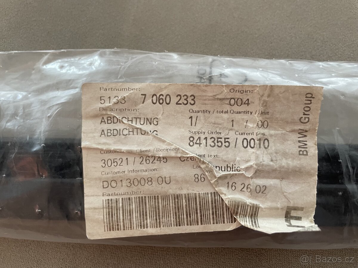 BMW vnitrni tesneni LP dveri - 2