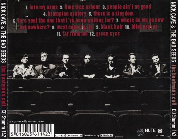 CD NICK CAVE - The Boatman's Call - 2