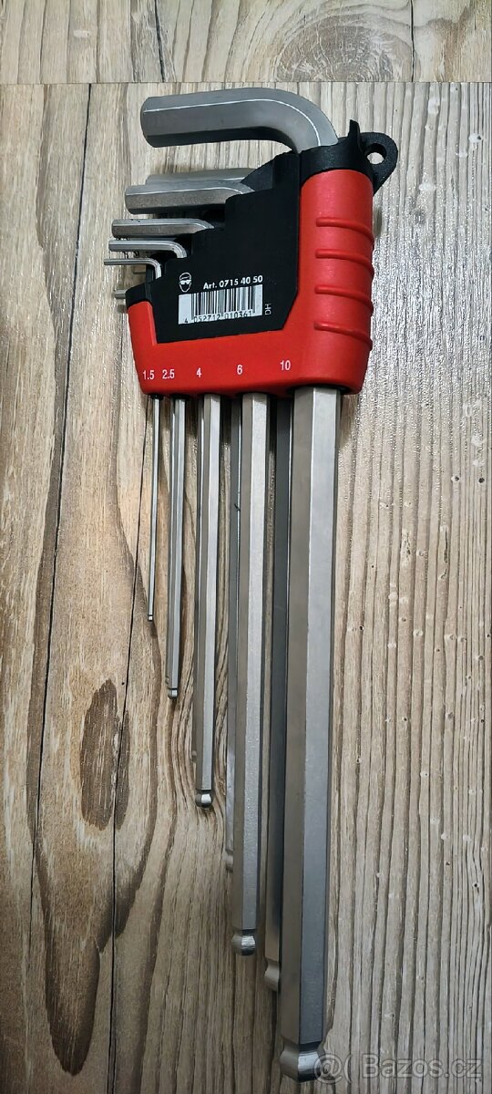 Nová sada imbusových klíčů Würth Zebra 9ks - 2