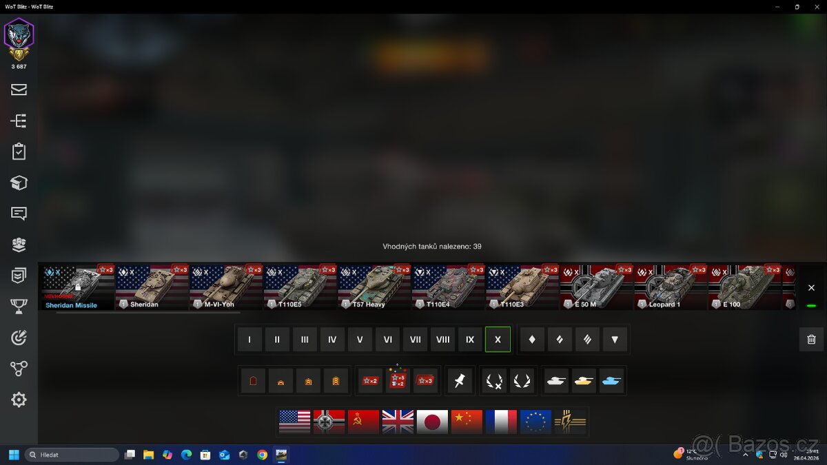 Wot blitz učet - 2
