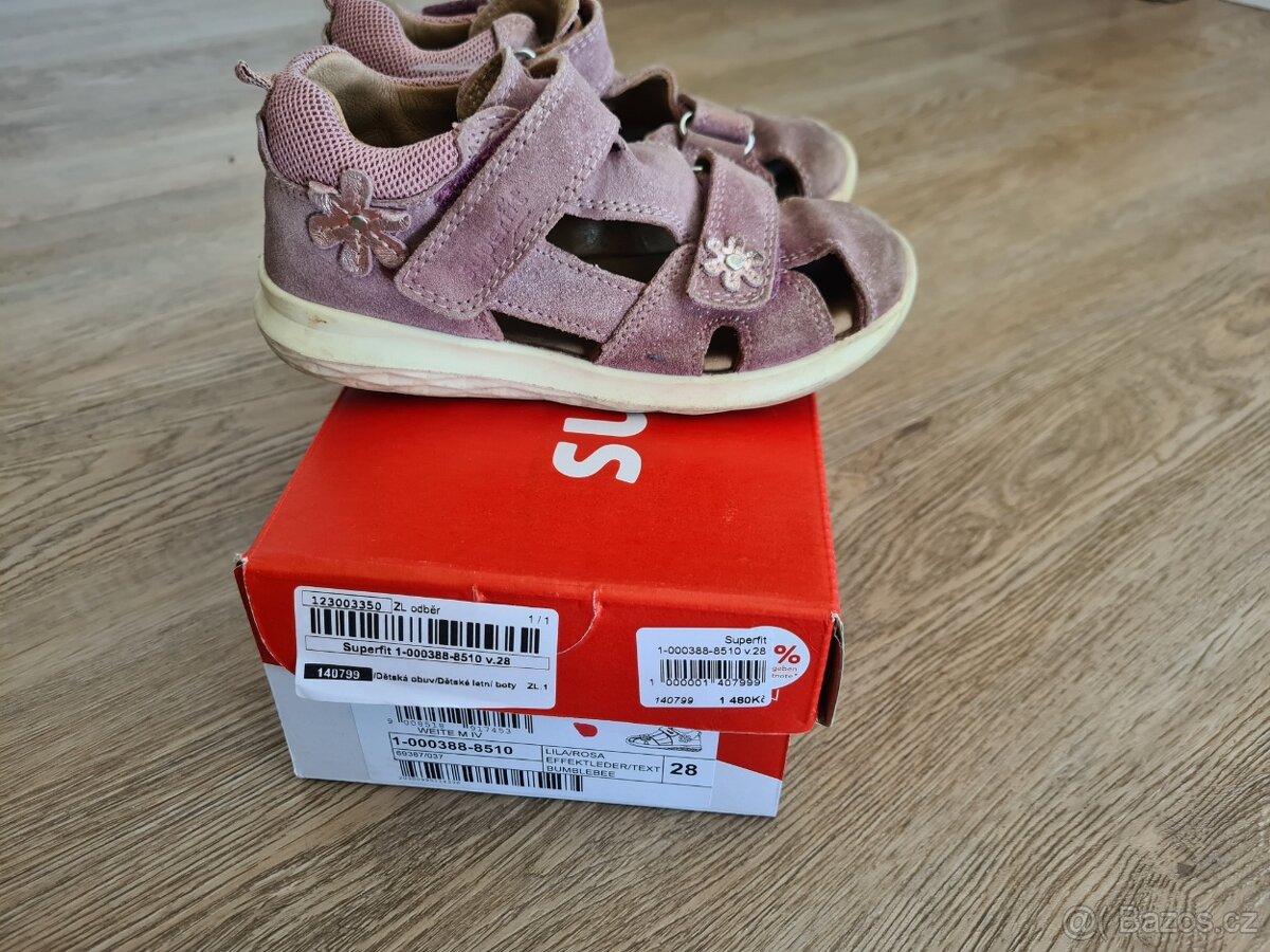 Sandály Superfit 28 - 2
