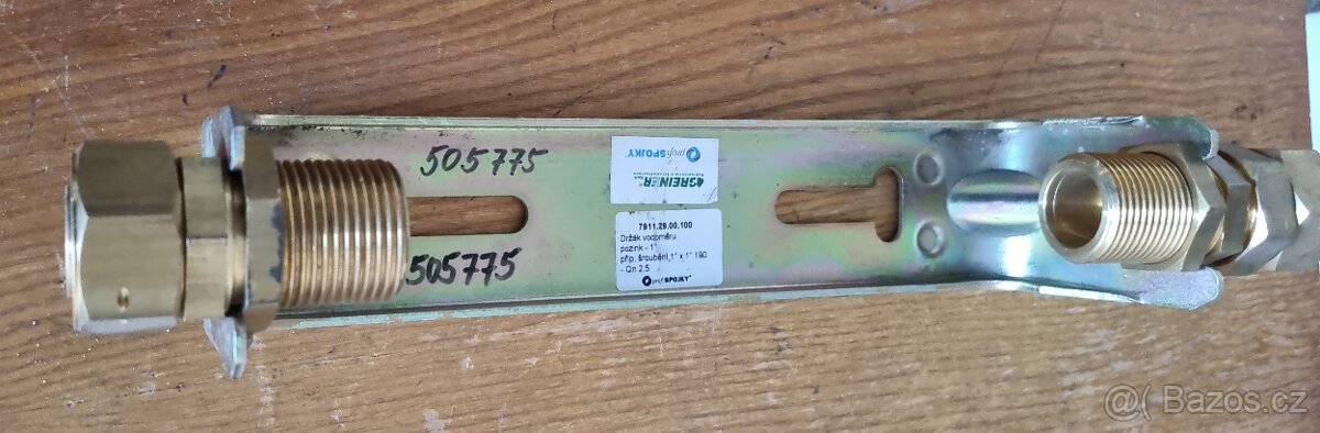 Držák vodoměru 1" rozteč 190mm - 2