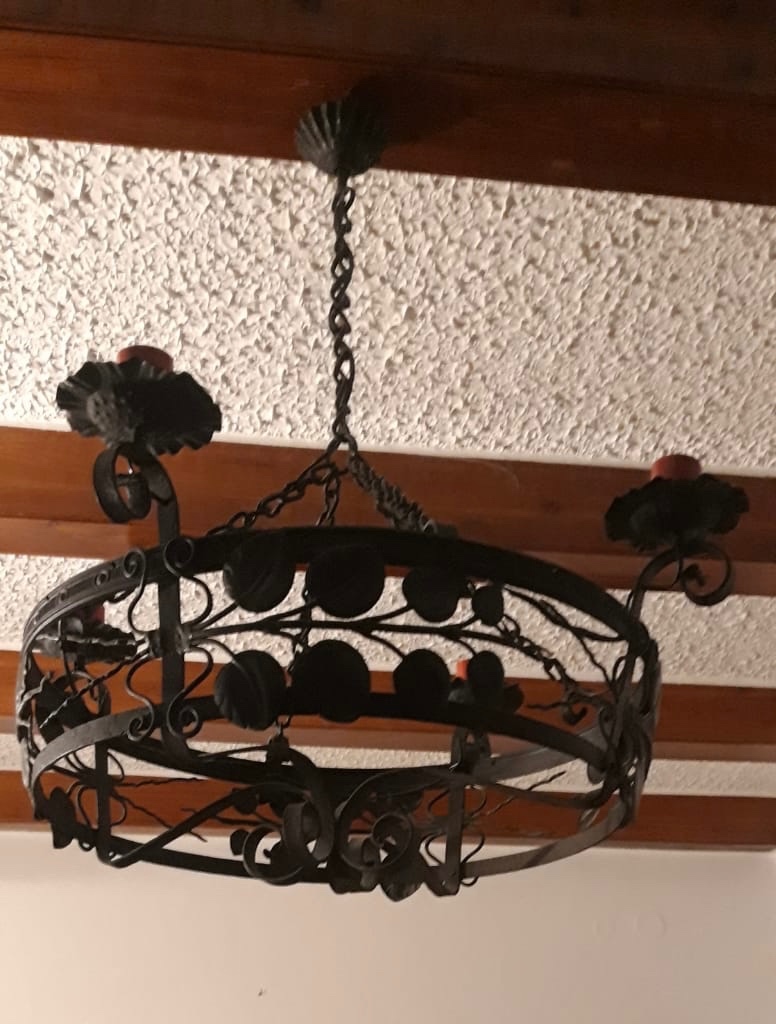 Kovový lustr plně funkční - 2