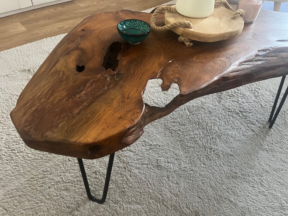Odkladaci stolek WILD teak - 2