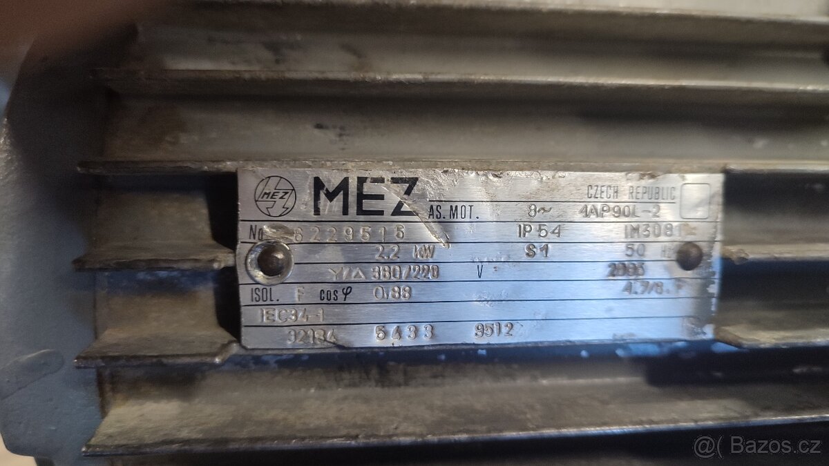elektromotor 2,2kW /2865 ot./min - 2