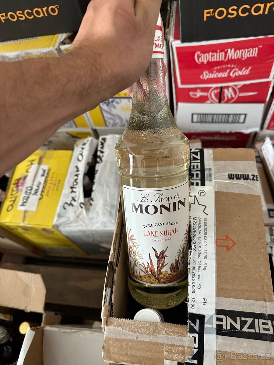 Sirupy Monin - trvanlivost 2027 - 2