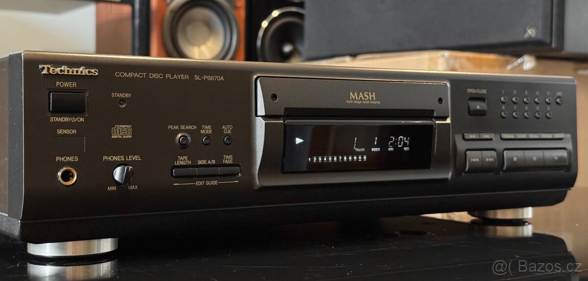 Technics SL-PS670A CD přehrávač s DO - 2